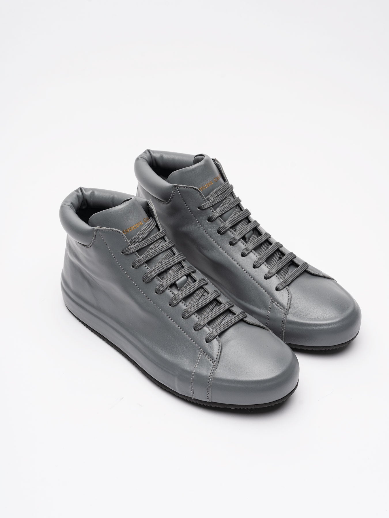 High-Top Leather Sneakers - INN7