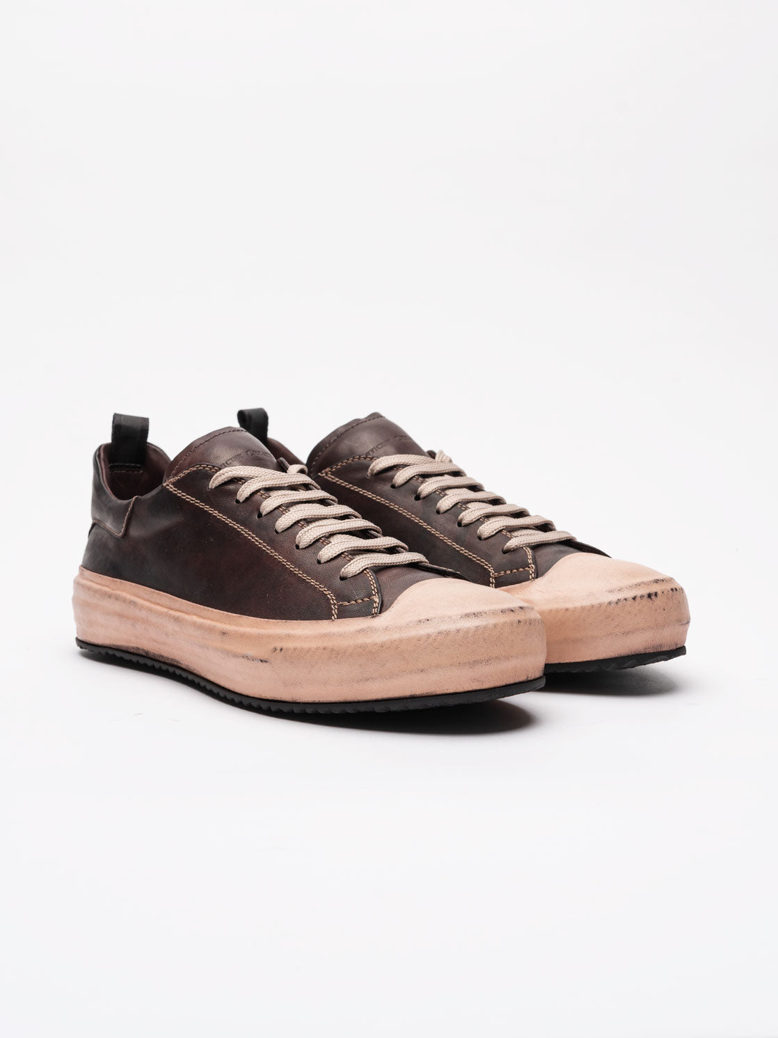 Low-Top Leather Sneakers - INN7