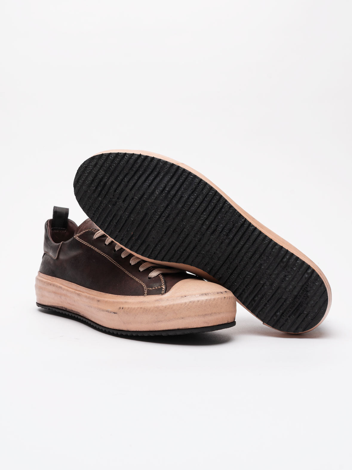 Low-Top Leather Sneakers - INN7