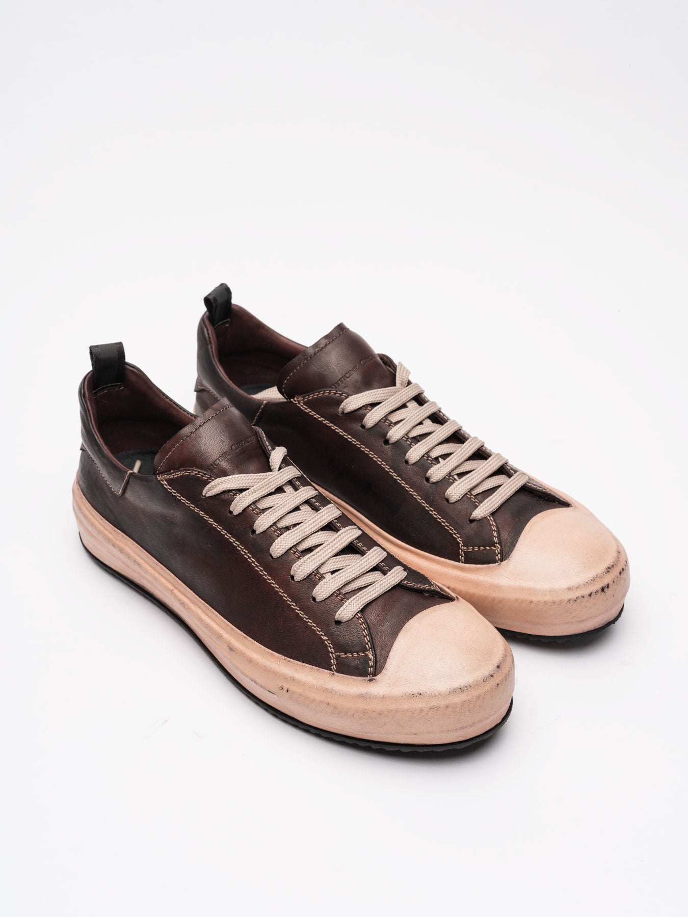 Low-Top Leather Sneakers - INN7