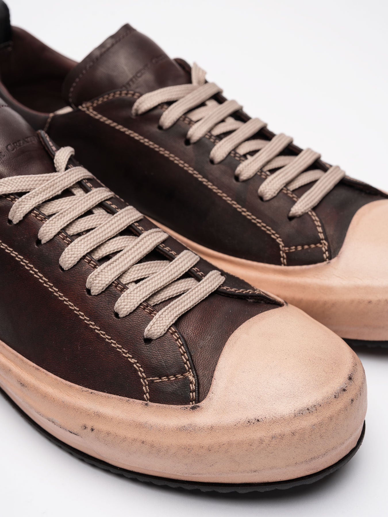 Low-Top Leather Sneakers - INN7