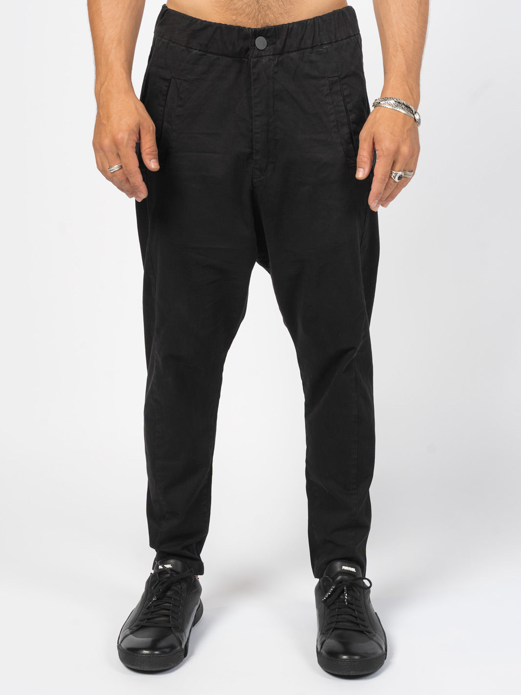 Drop-Crotch Pants