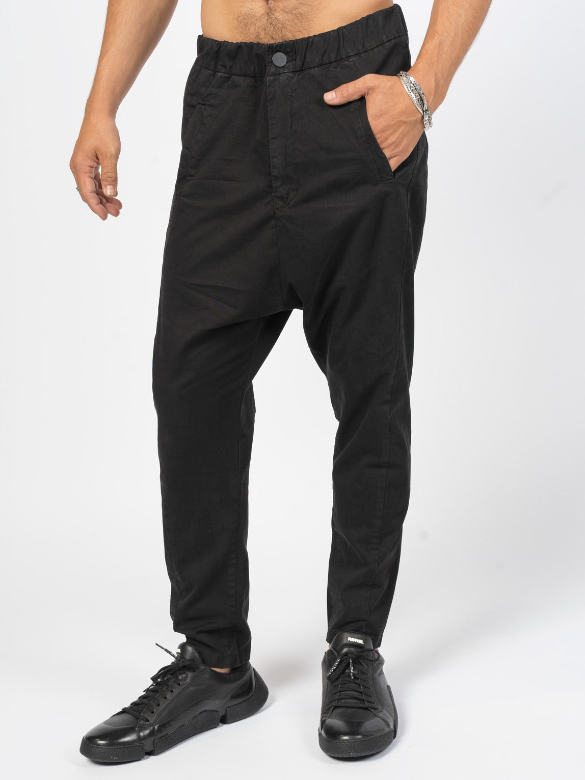 Drop-Crotch Pants
