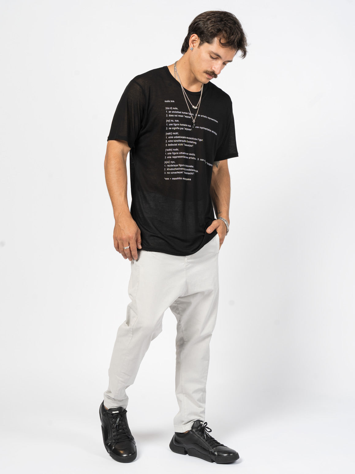 Drop-Crotch Pants - INN7