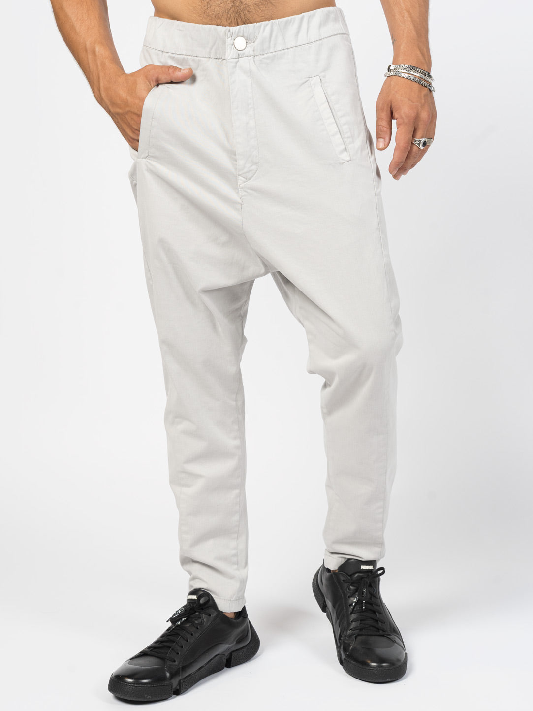 Drop-Crotch Pants