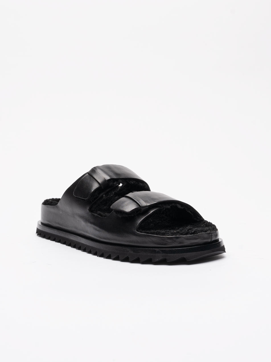 Leather Slide Sandals - INN7
