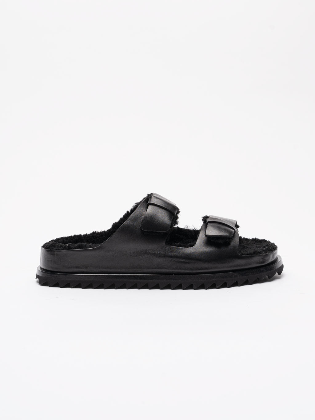Leather Slide Sandals - INN7