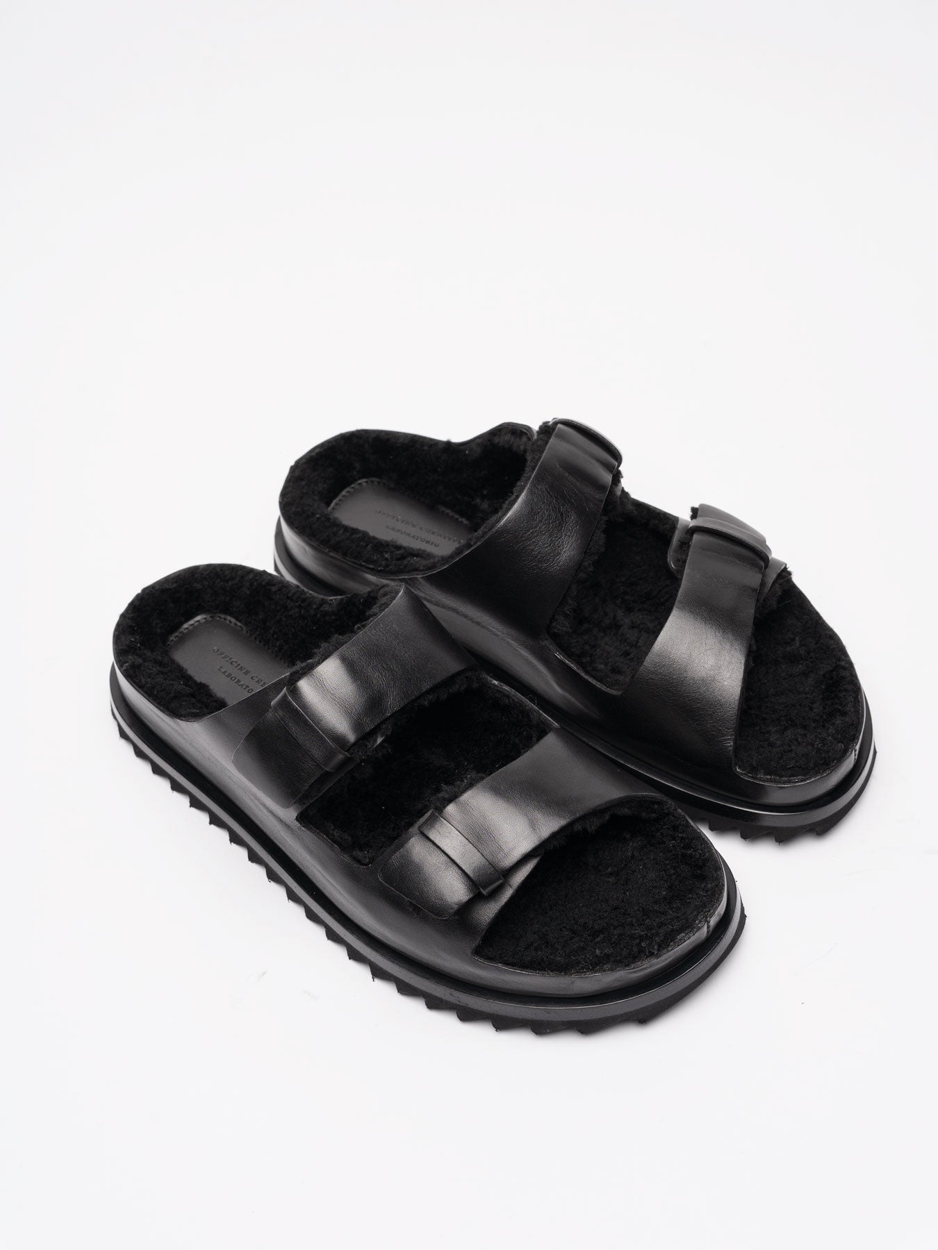 Leather Slide Sandals - INN7
