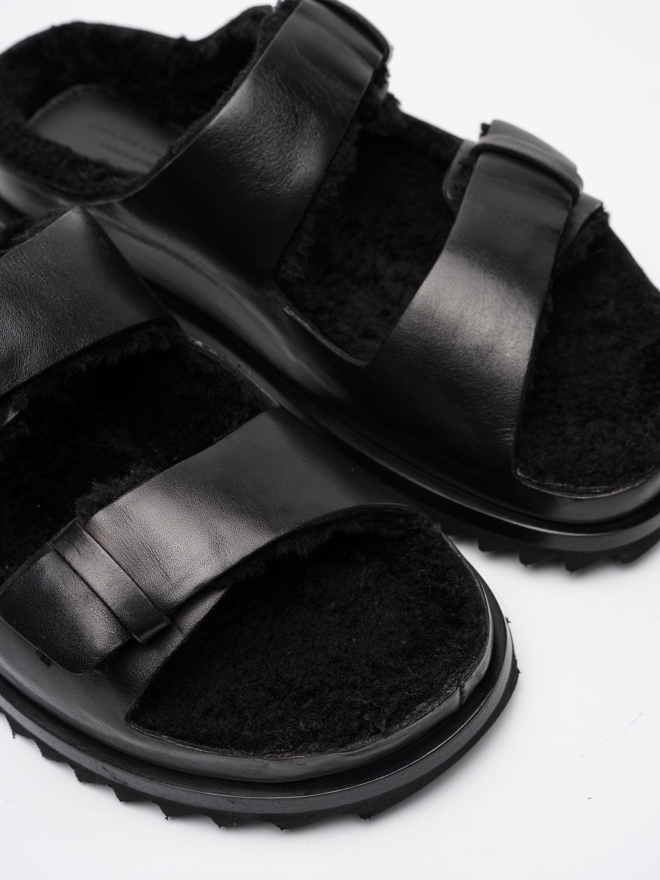 Leather Slide Sandals - INN7
