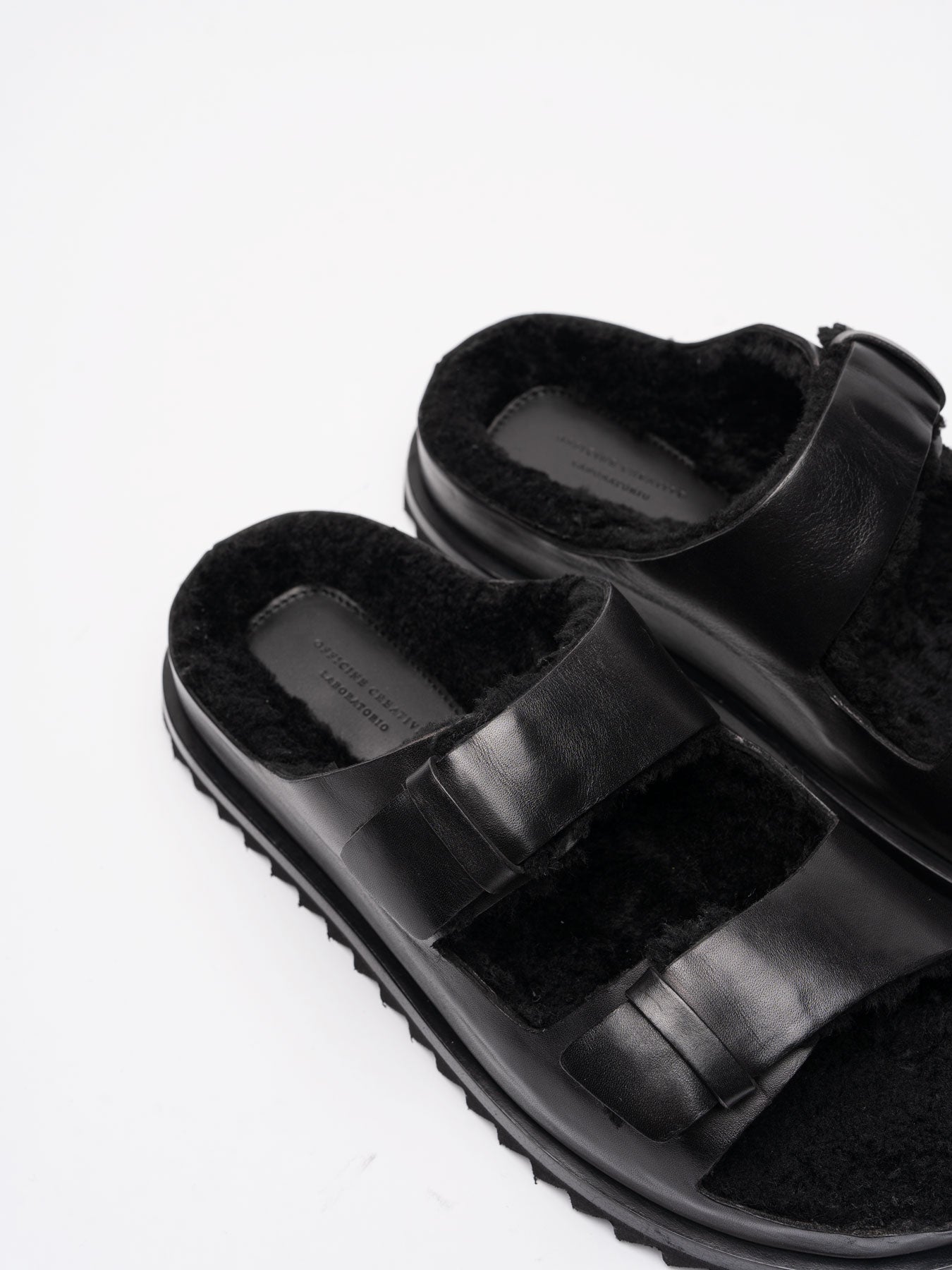 Leather Slide Sandals - INN7