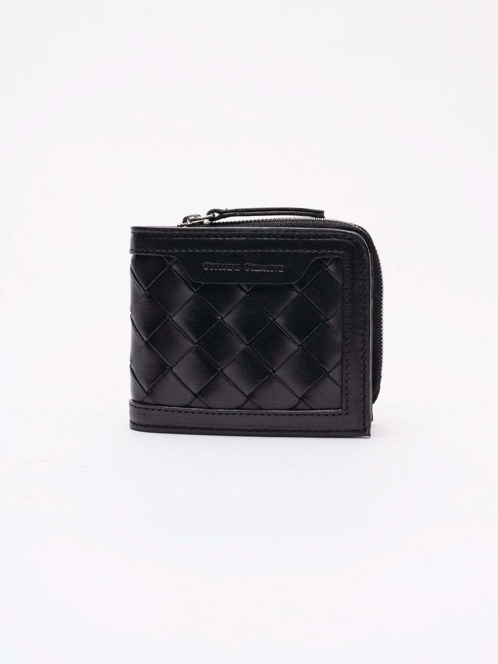 Woven Leather Bifold Wallet - INN7