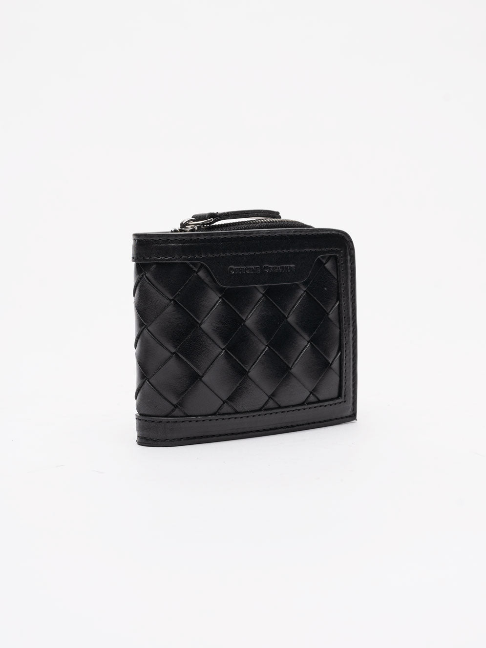 Woven Leather Bifold Wallet - INN7