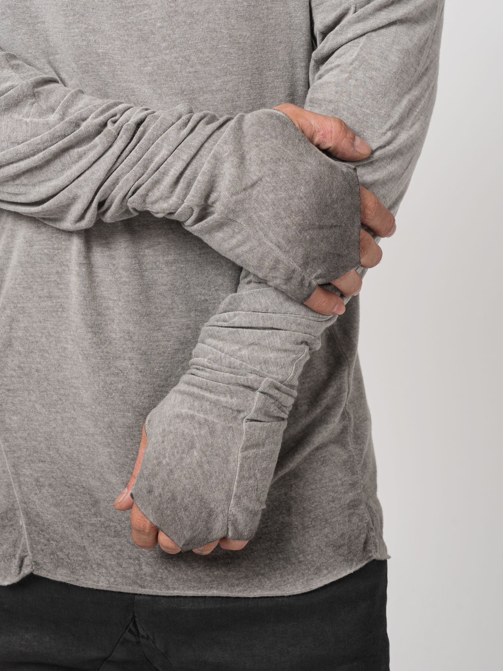 High-Neck Modal-Cashmere Blend T-Shirt - INN7