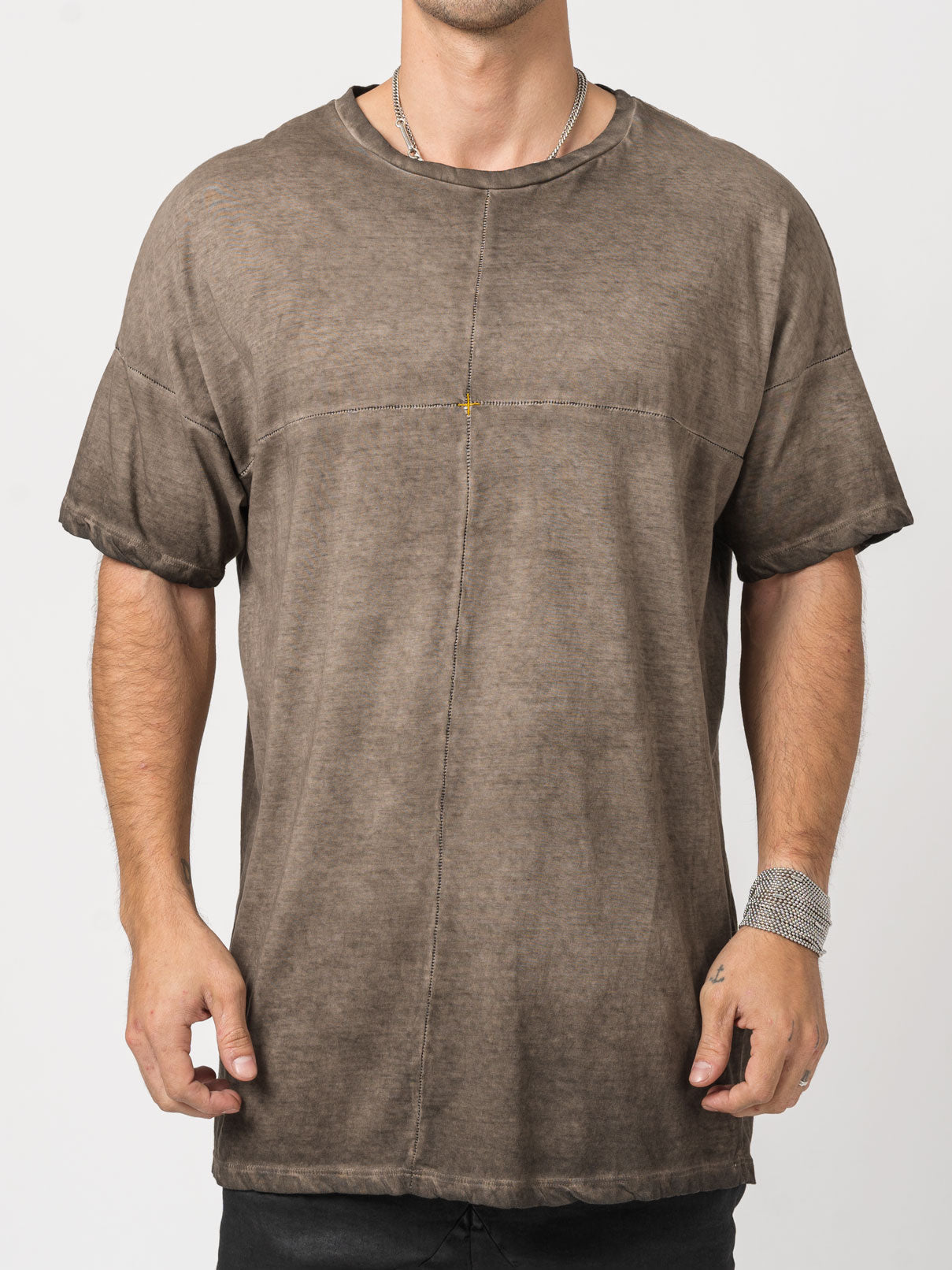 Oversized Cotton T-Shirt - INN7