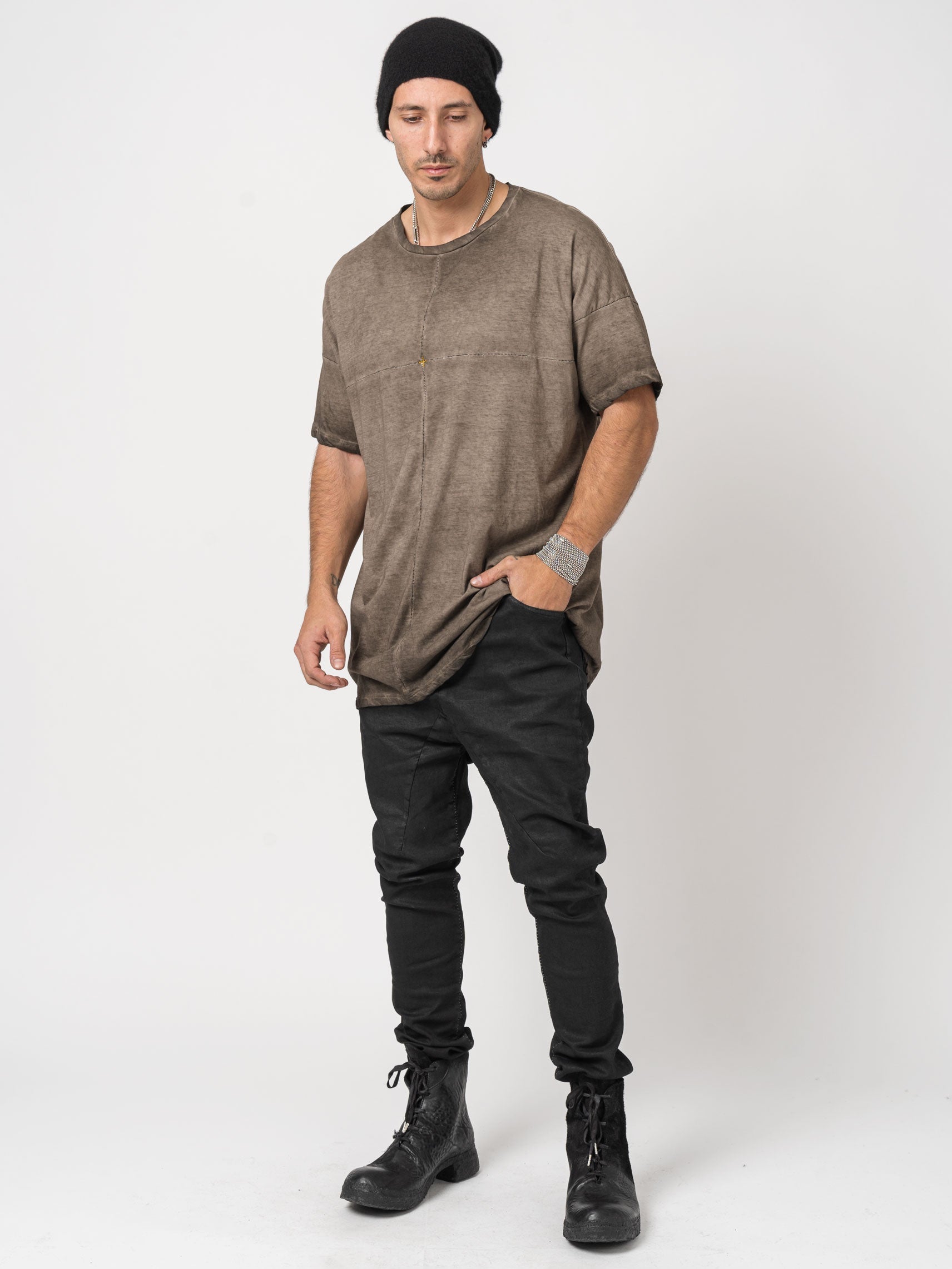 Oversized Cotton T-Shirt - INN7
