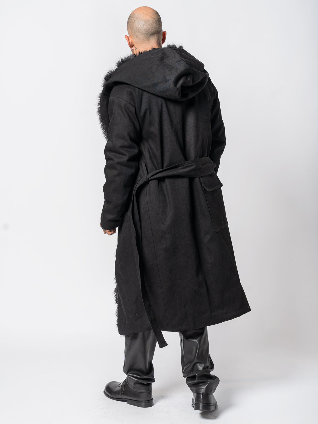 Reversible Faux Fur Coat