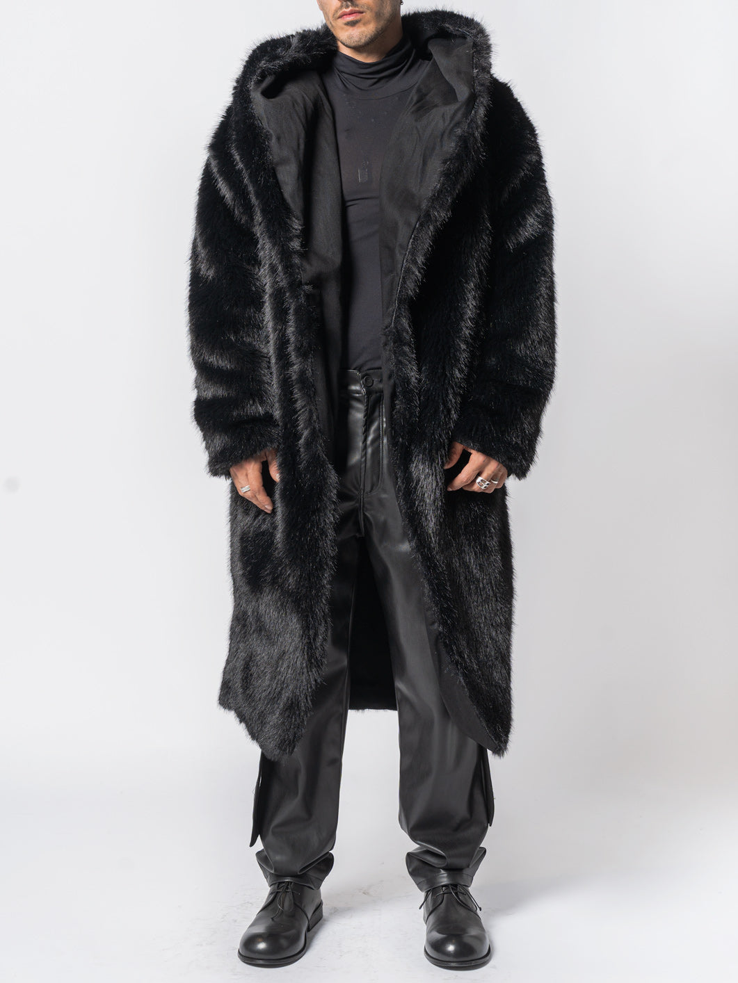 Reversible Faux Fur Coat