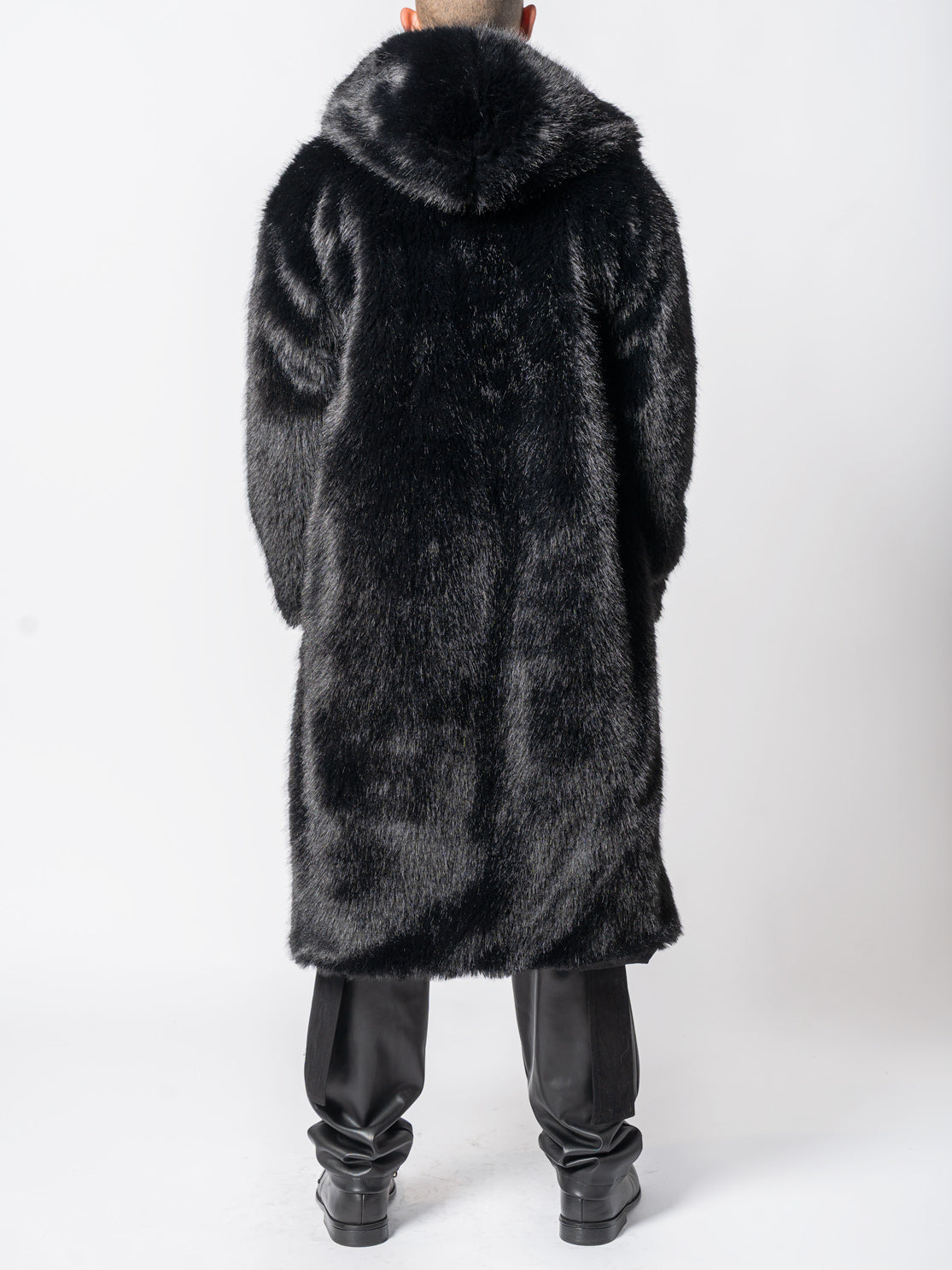 Reversible Faux Fur Coat