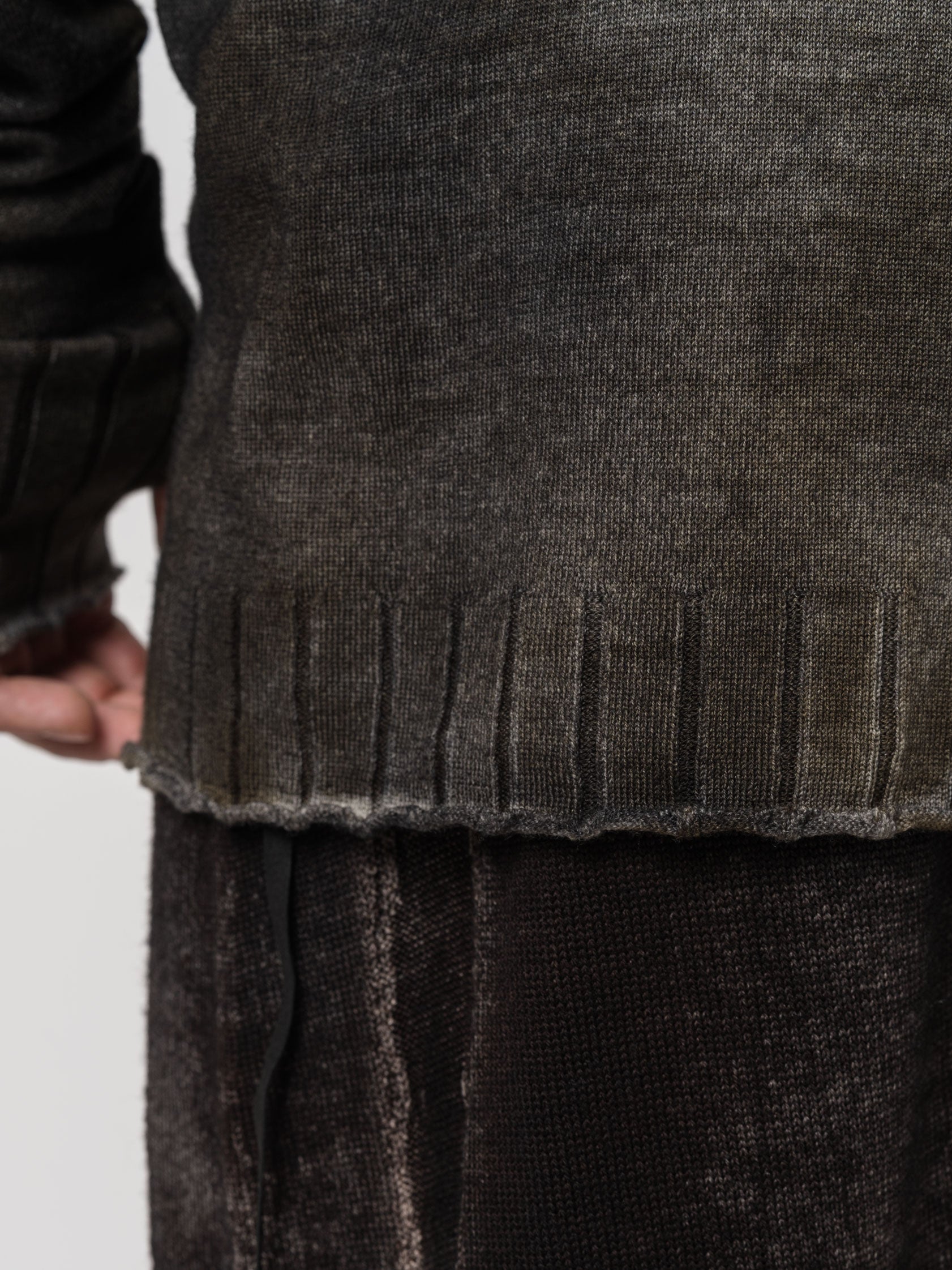 Handmade Printed Wool Sweater - INN7