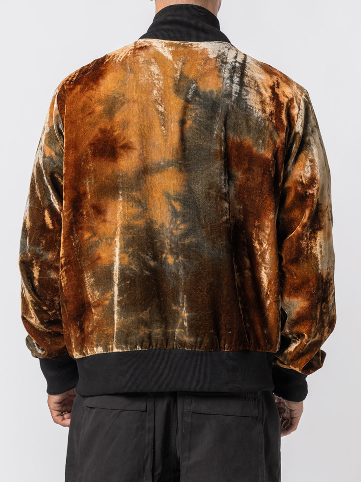 Velvet Bomber Jacket