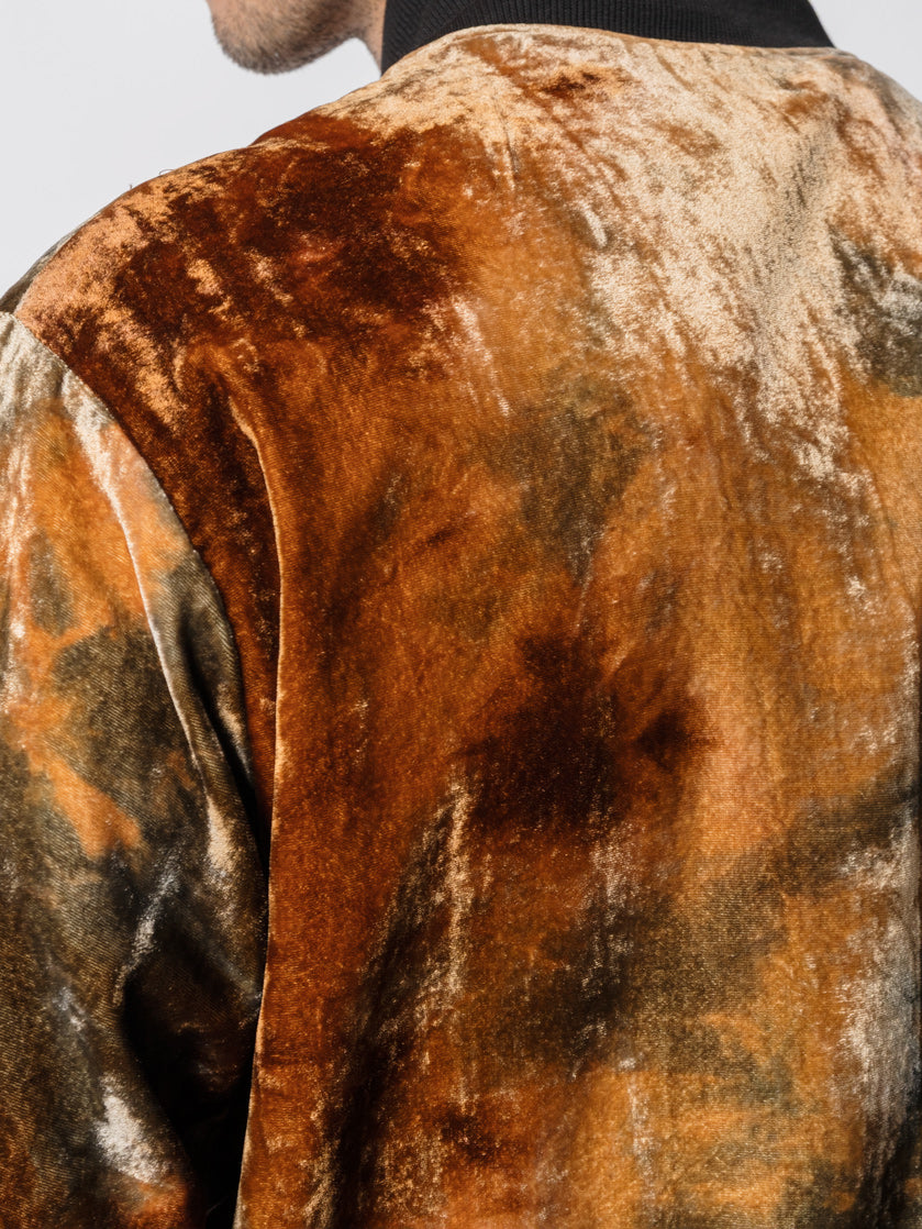 Velvet Bomber Jacket