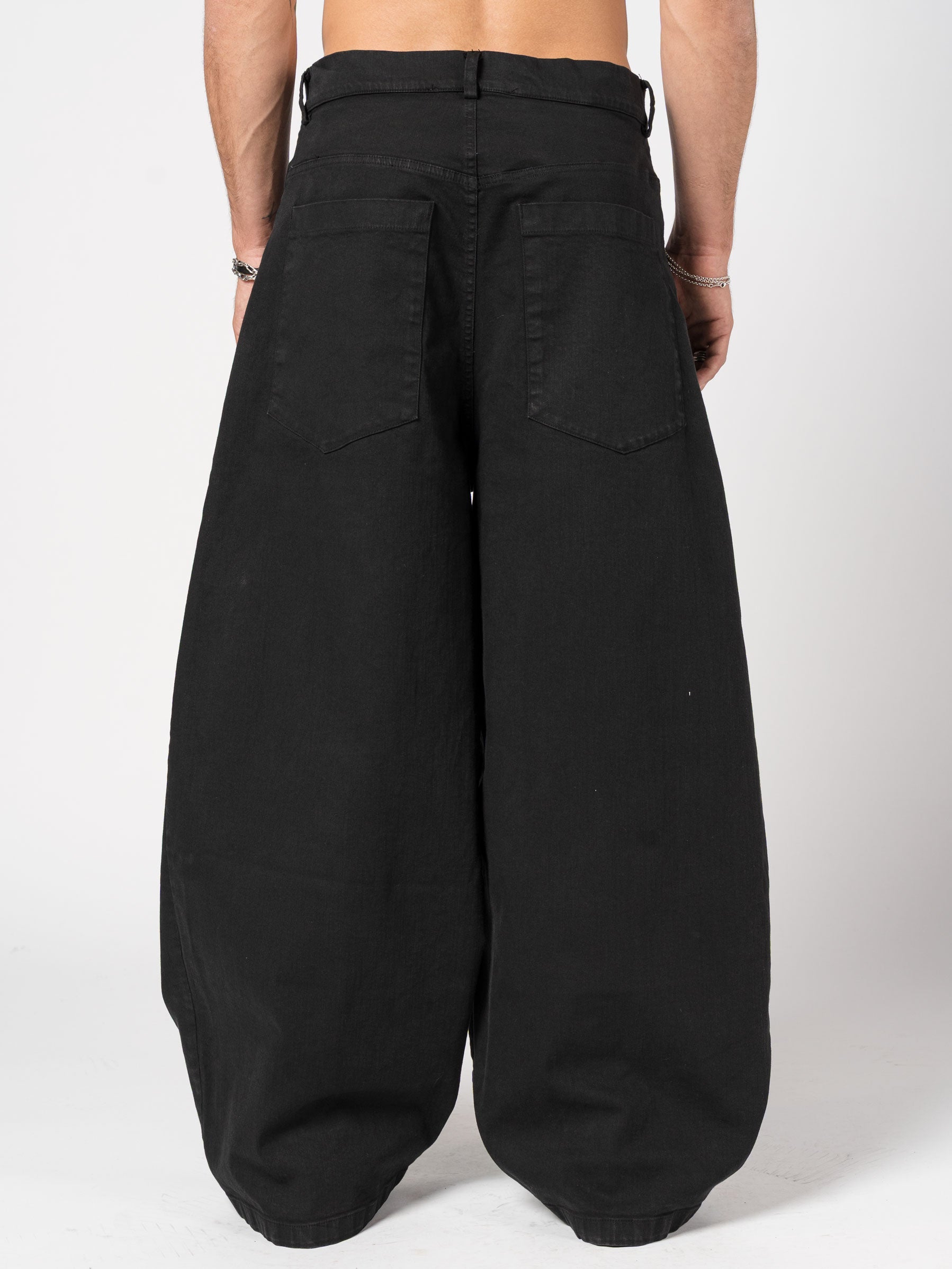 Wide-Leg Denim Trousers - INN7