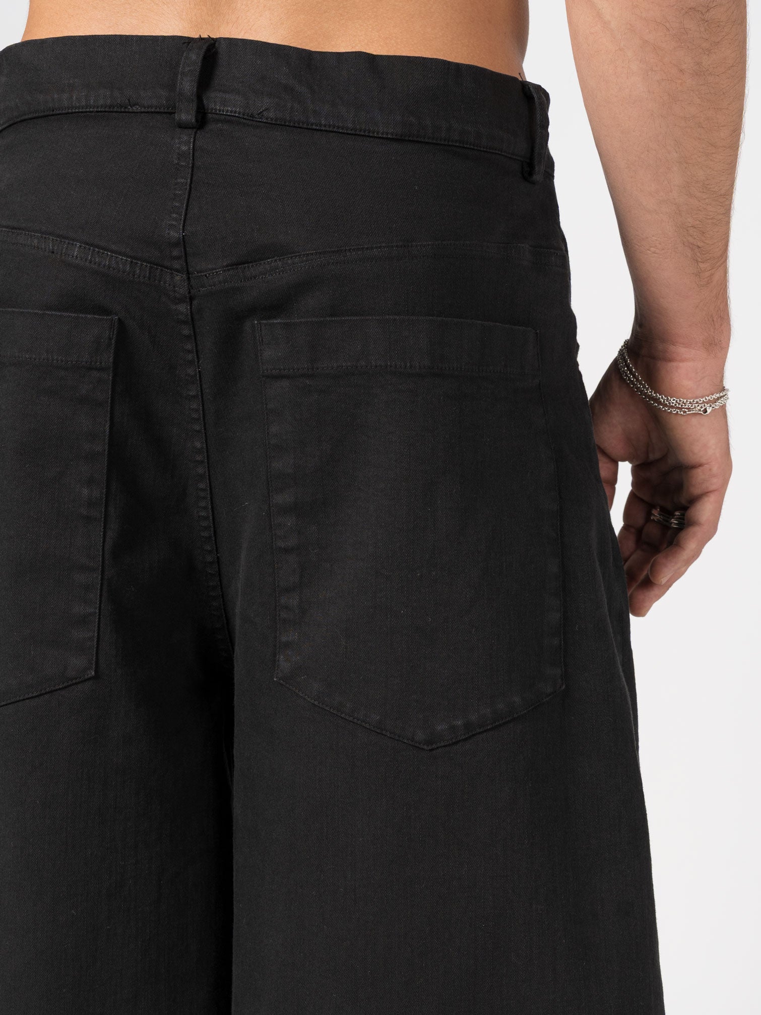Wide-Leg Denim Trousers - INN7
