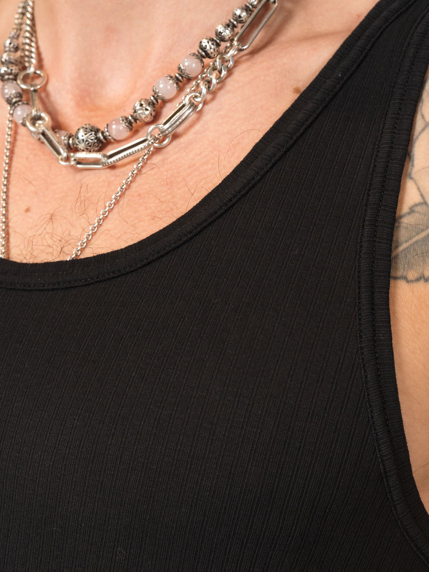 Stretch Rib Tank Top