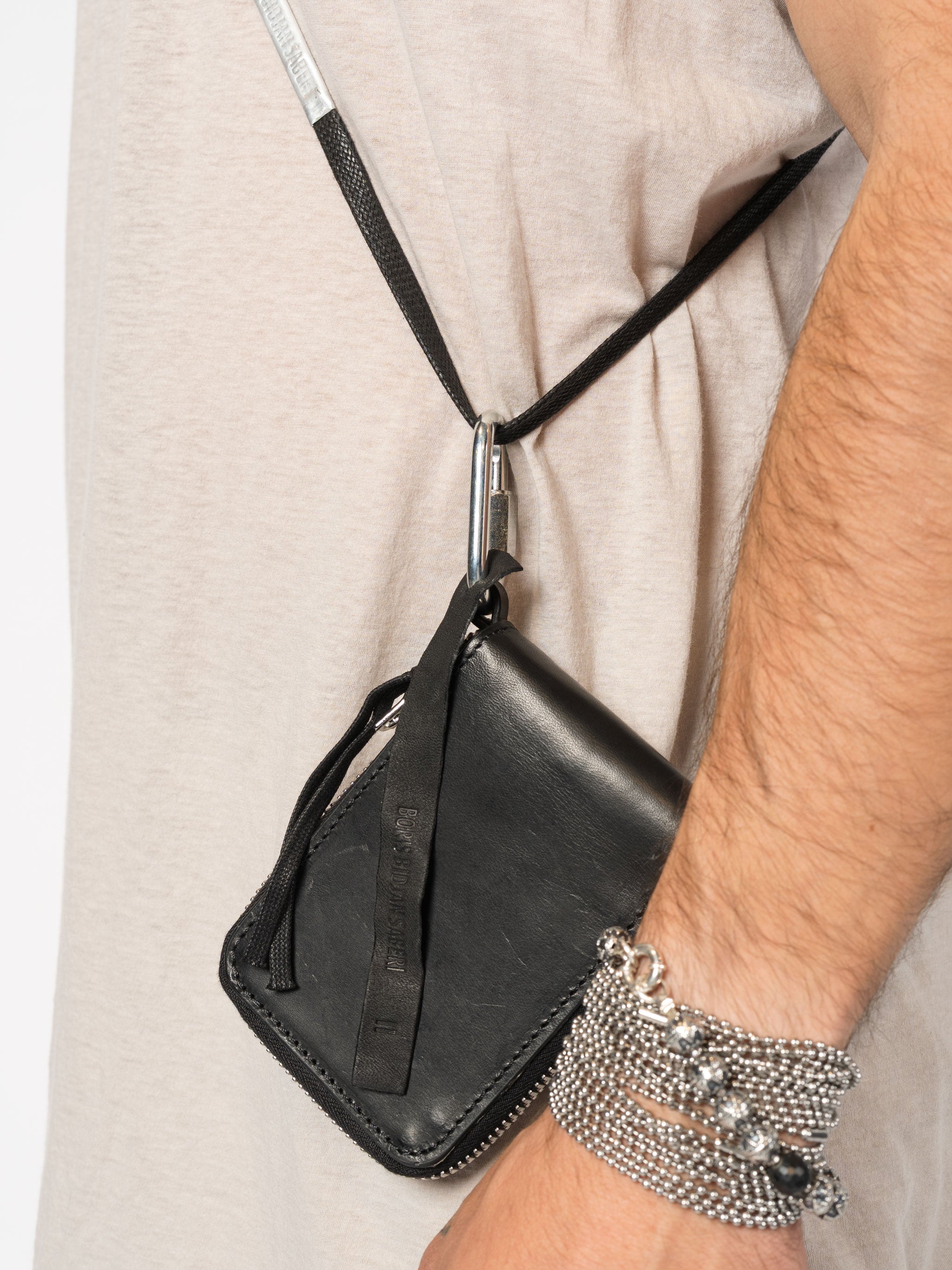 Leather Wallet with Keychain - INN7