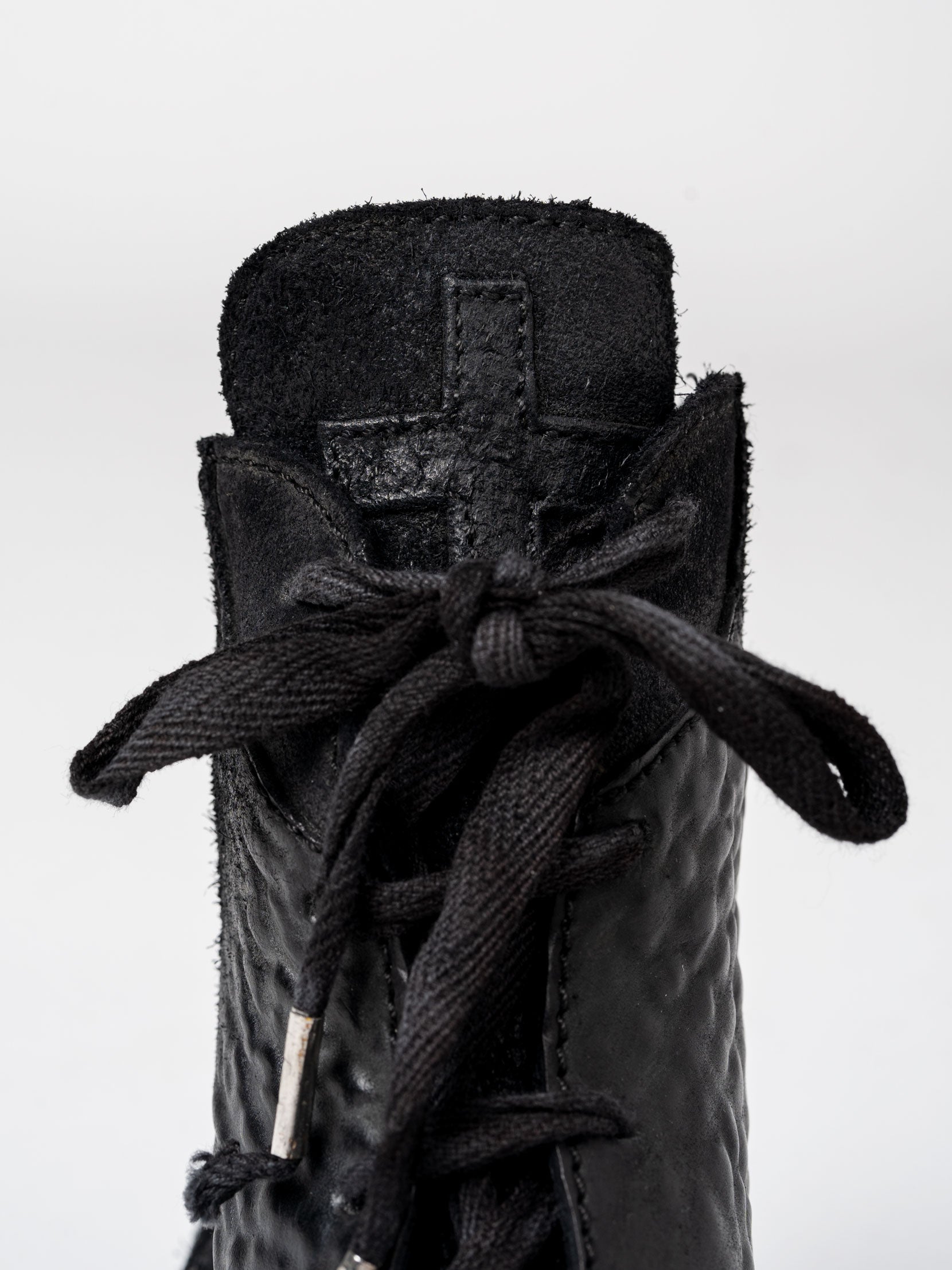 Mid Waxed Horse Leather Boots - INN7