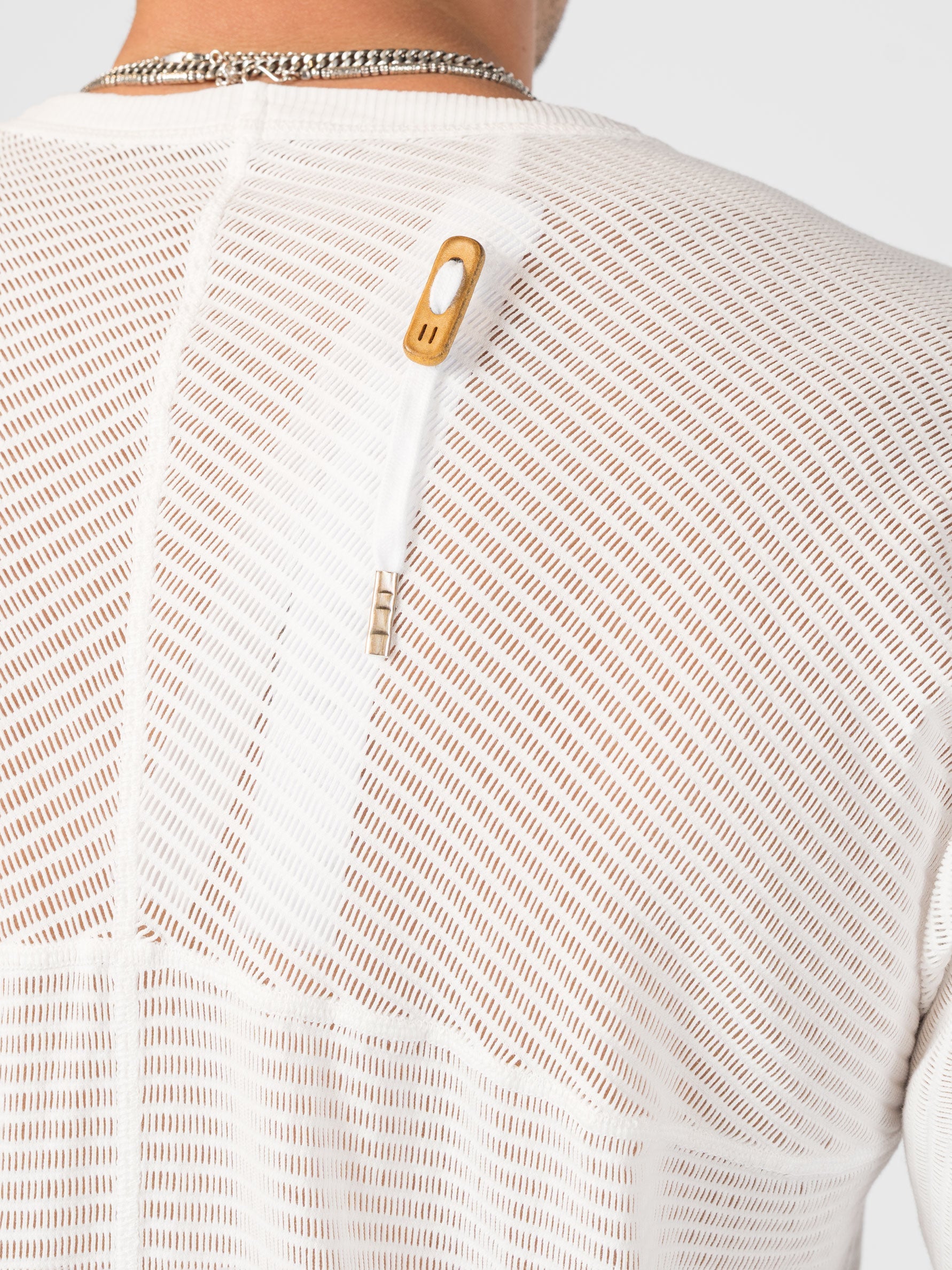 Sheer Knit T-Shirt in Cashmere Blend - INN7