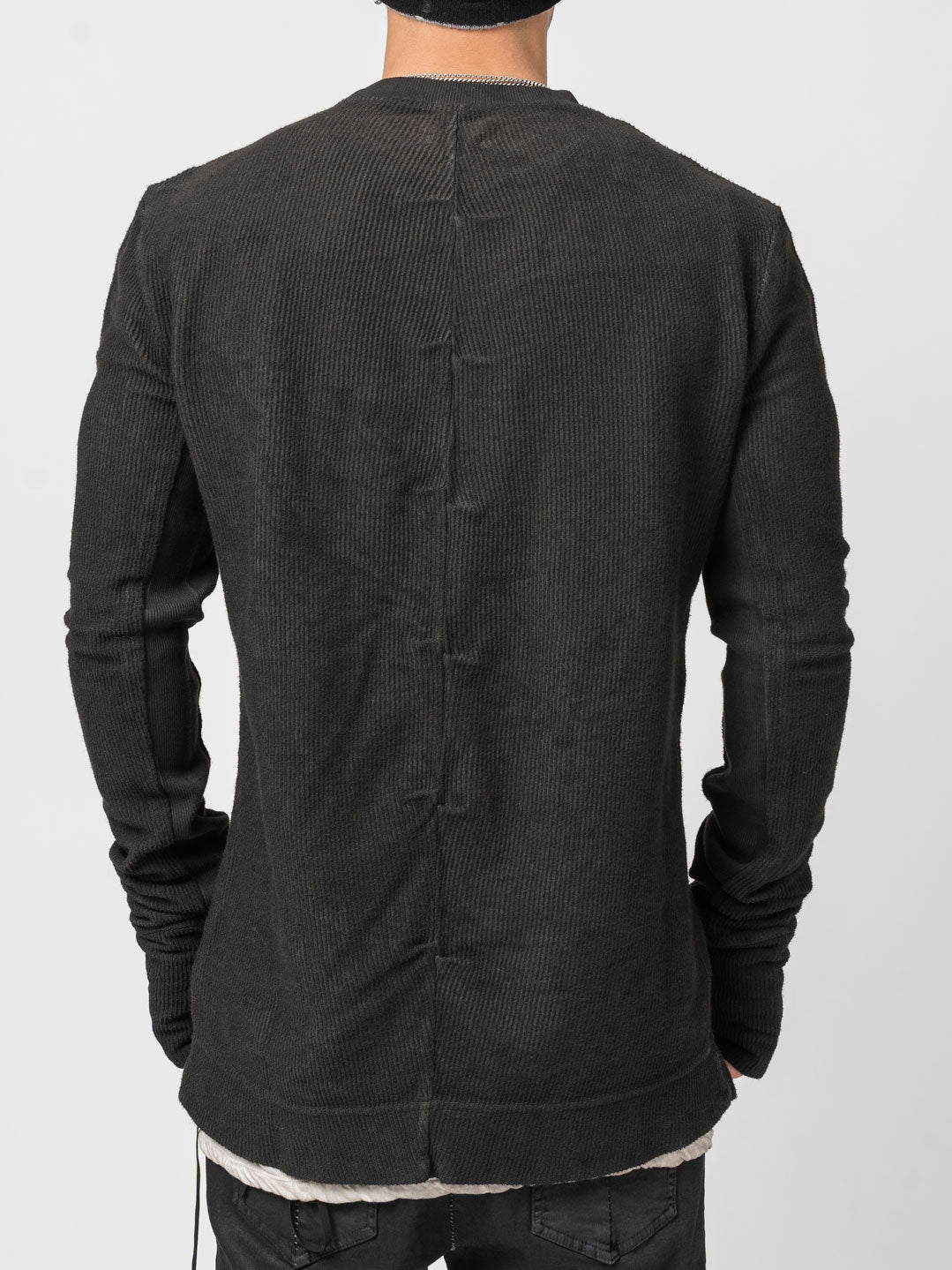 Ribbed Long-Sleeve Sweatshirt - INN7