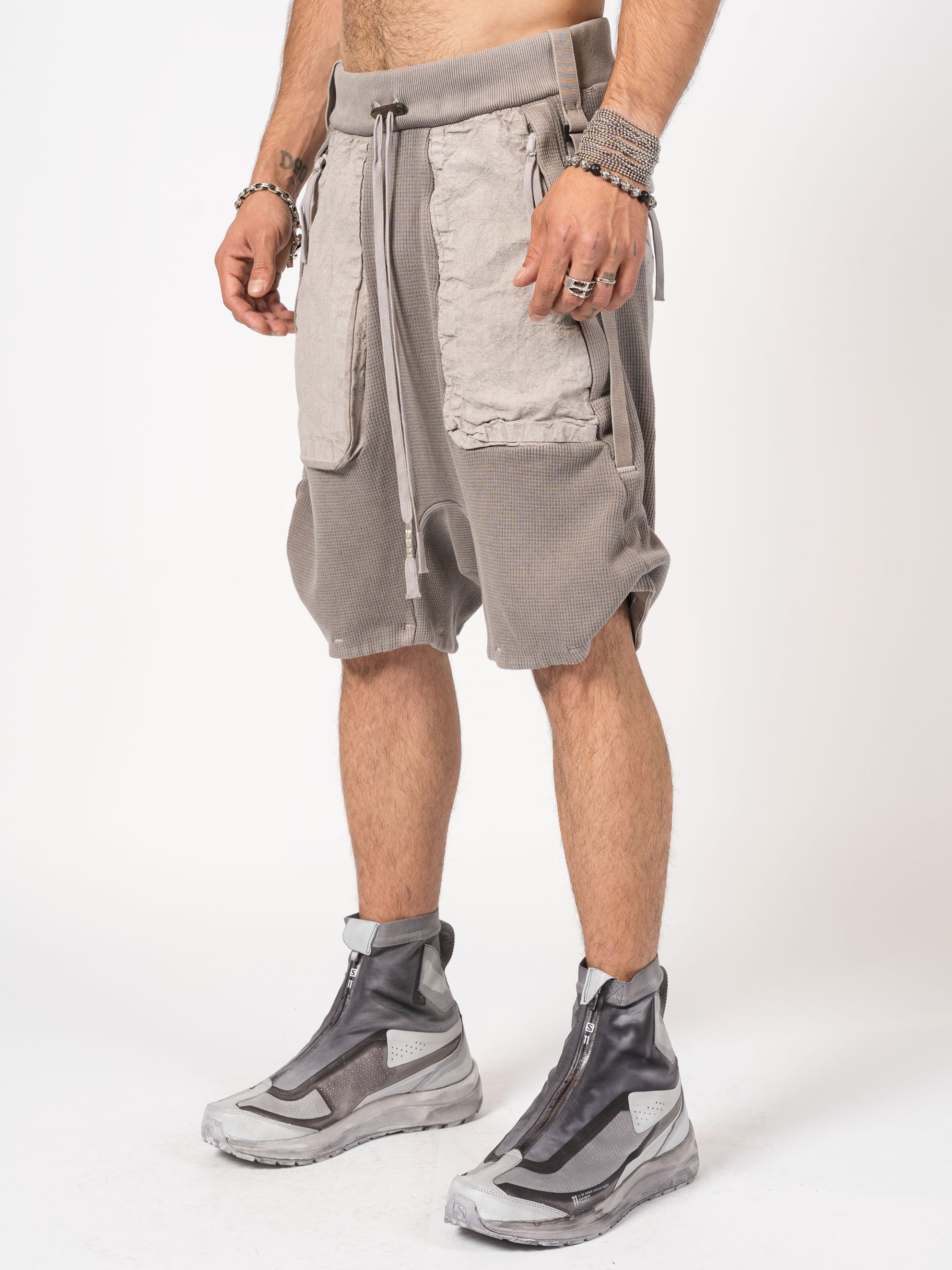 Drop-Crotch Hybrid Shorts