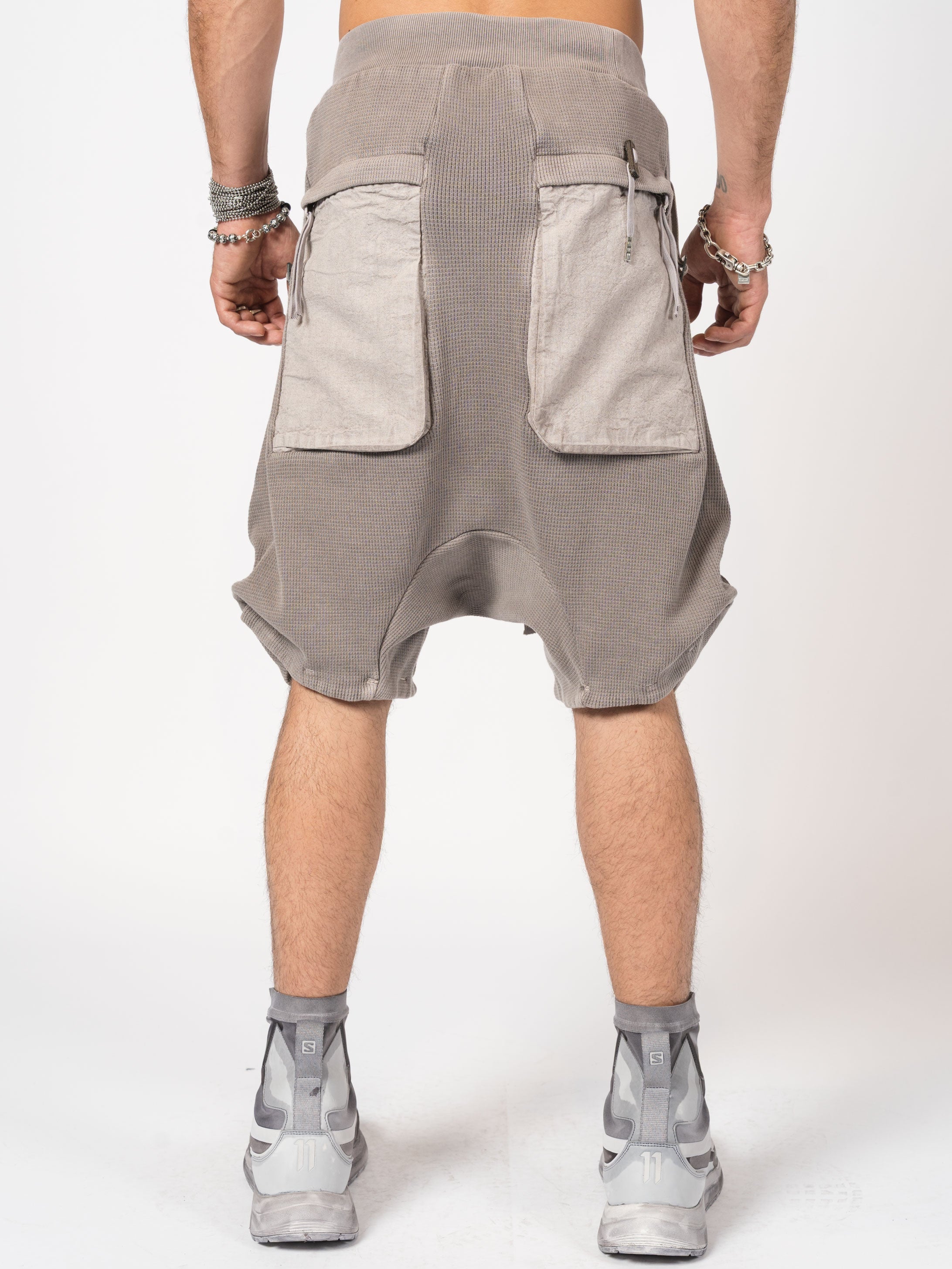 Drop-Crotch Hybrid Shorts