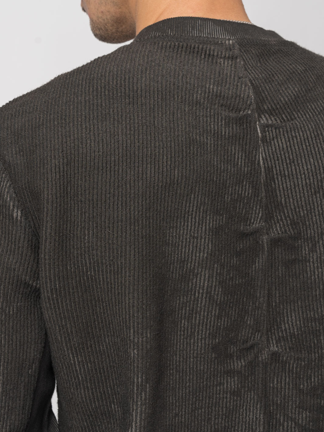 Ribbed Long-Sleeve Sweatshirt - INN7