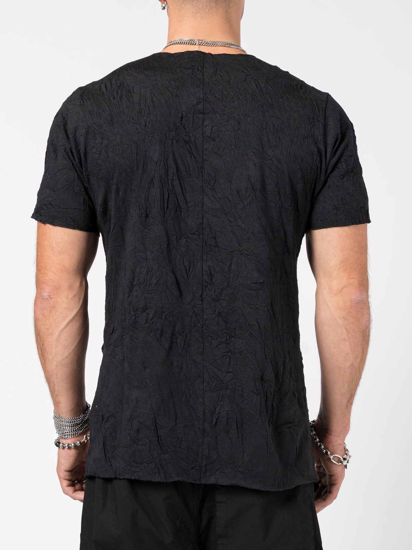 Wrinkled-Effect T-Shirt - INN7