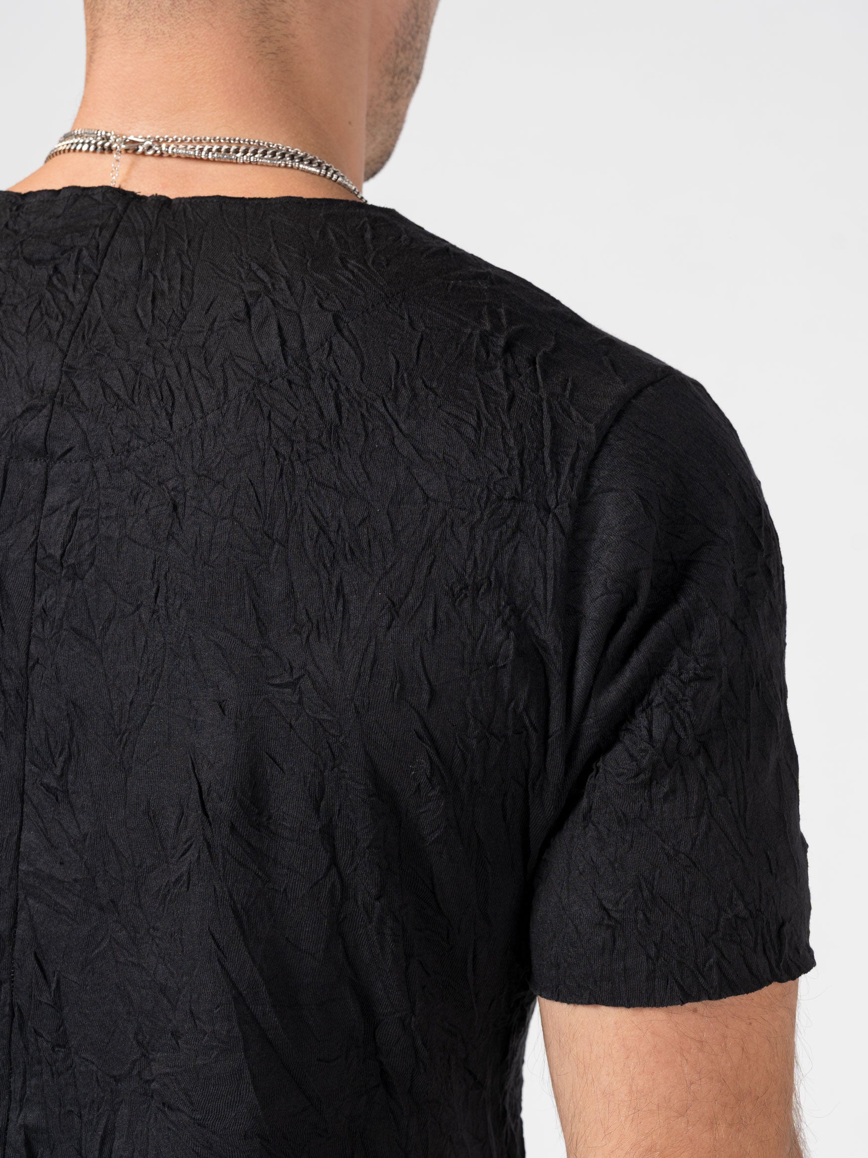 Wrinkled-Effect T-Shirt - INN7