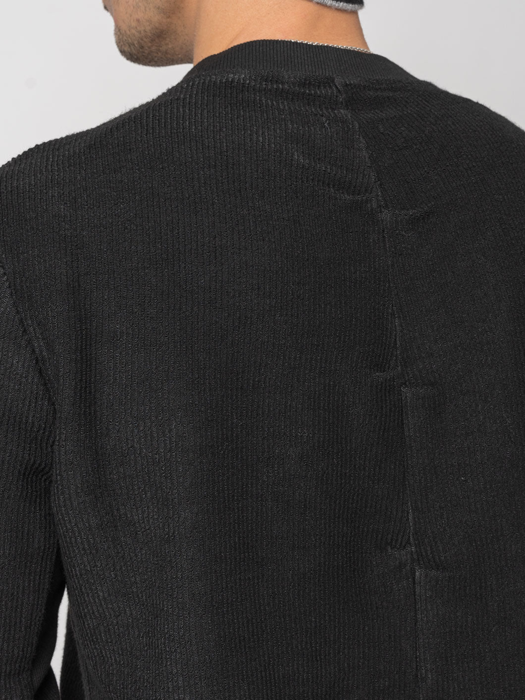 Ribbed Long-Sleeve Sweatshirt - INN7