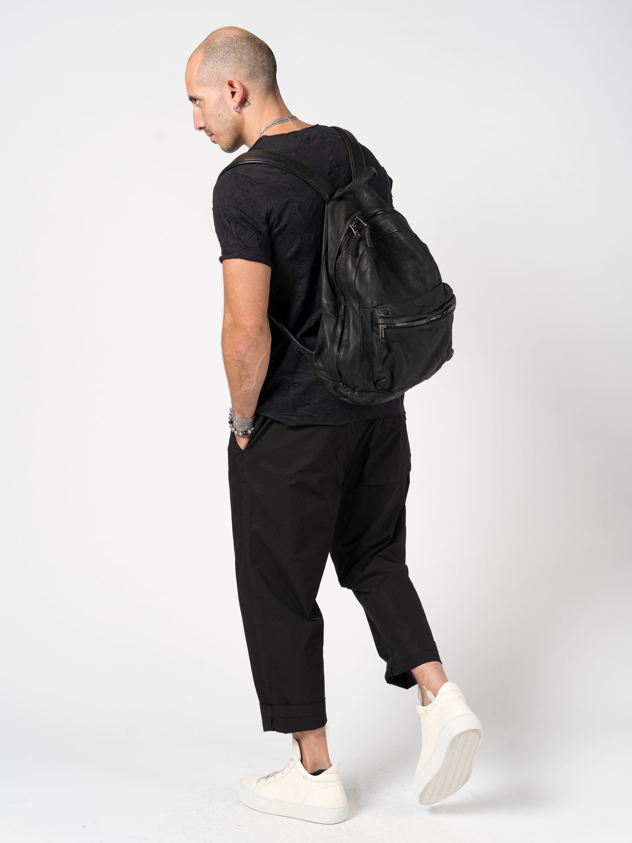 Leather Backpack - INN7