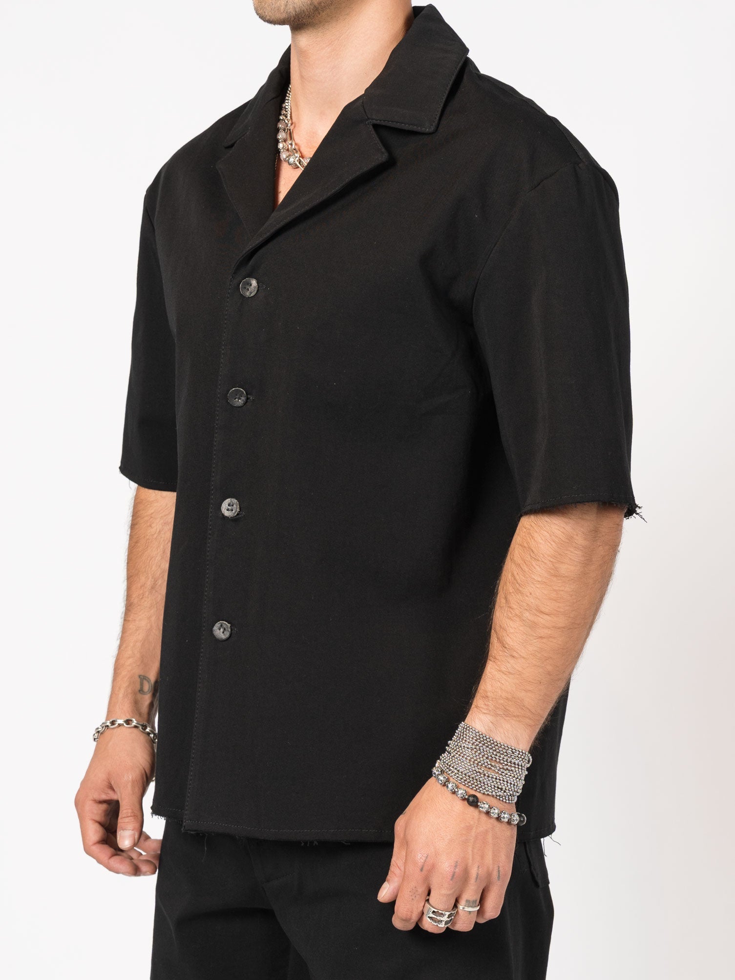 Shirt with Nubuck Accents - INN7