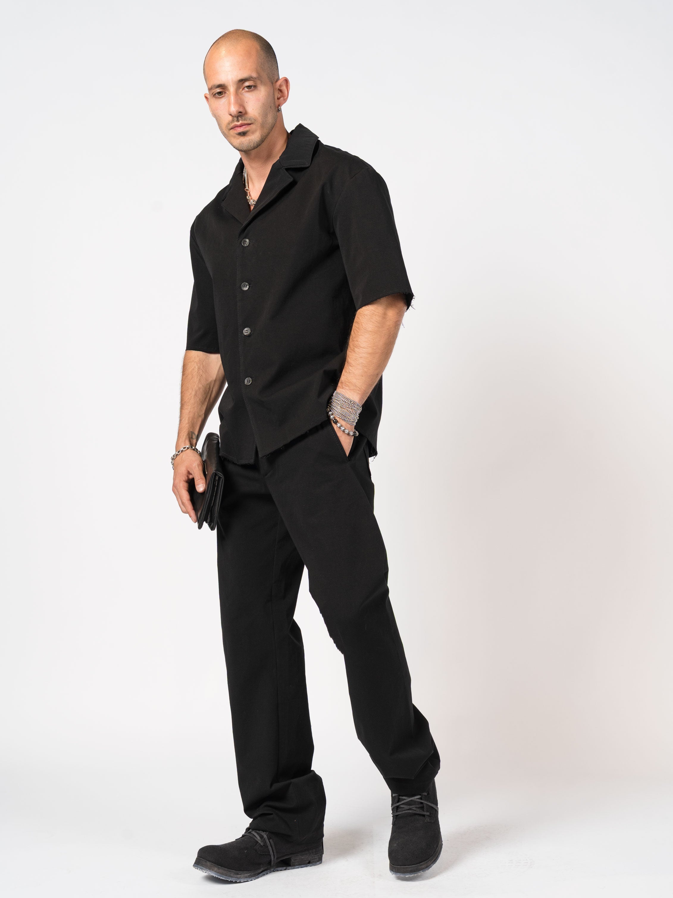 Shirt with Nubuck Accents - INN7
