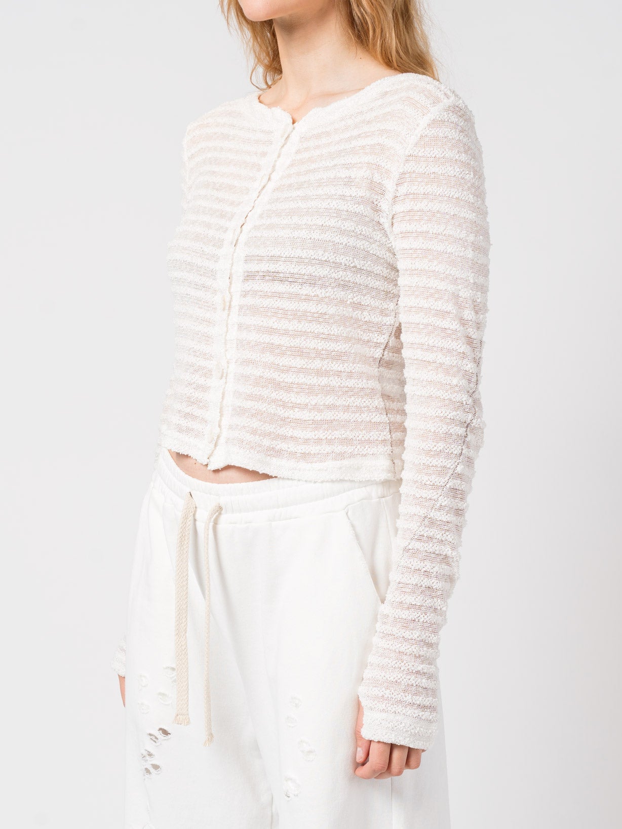 Textured Knit Cardigan - INN7