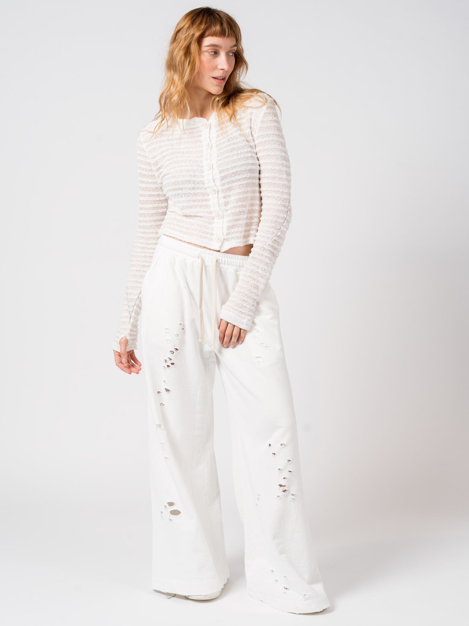 Textured Knit Cardigan - INN7