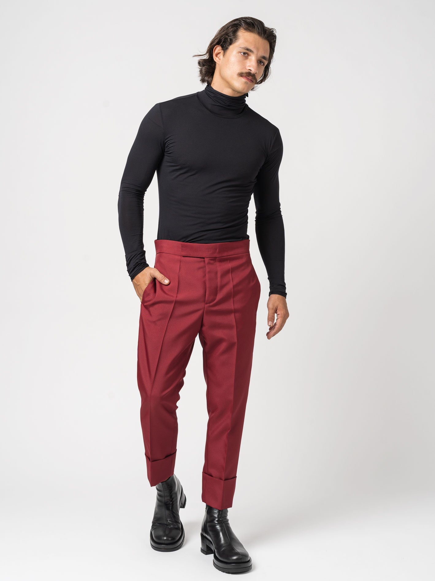 Stretch Turtleneck Top - INN7