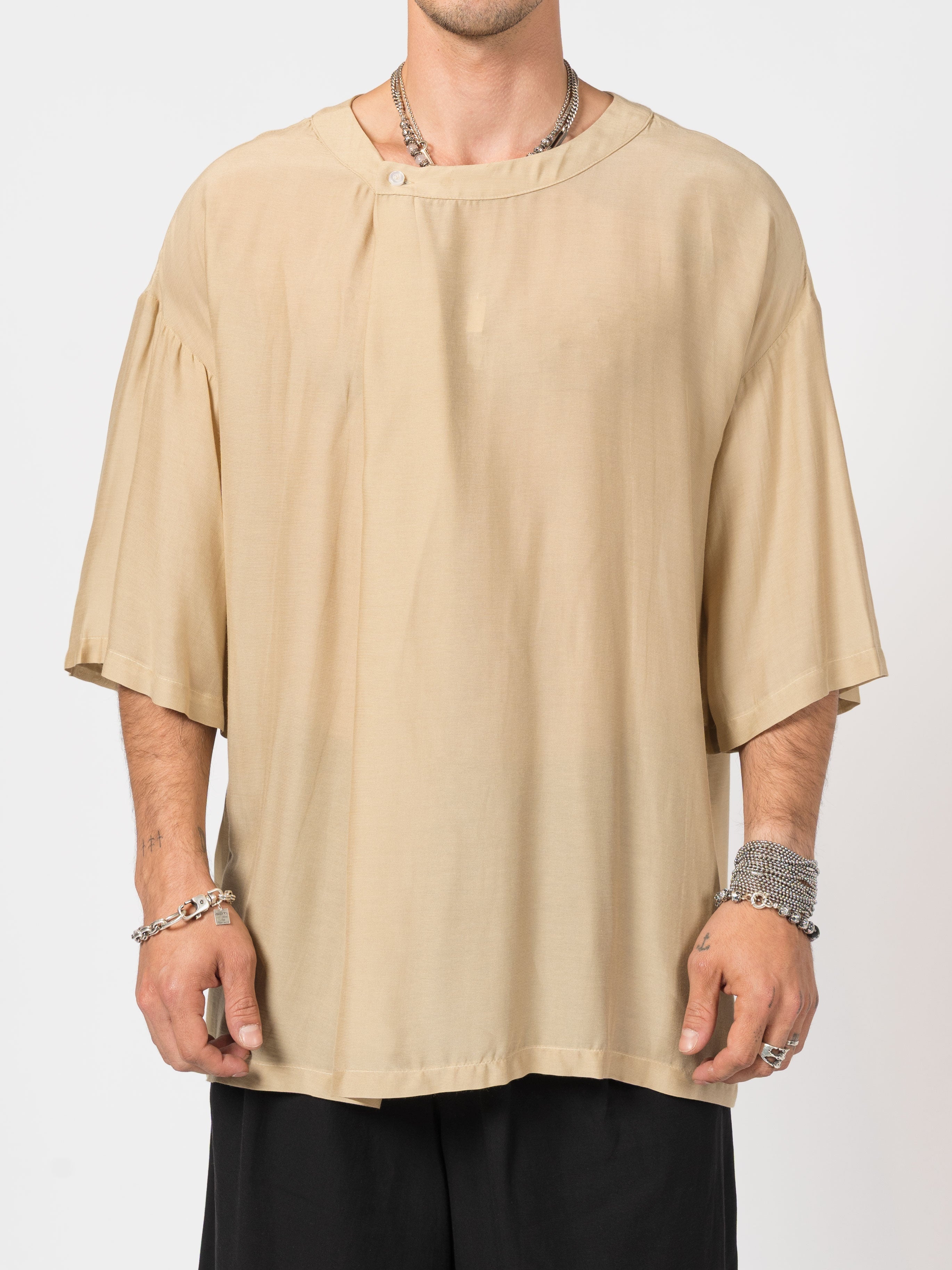 Silk-Blend Overshirt - INN7