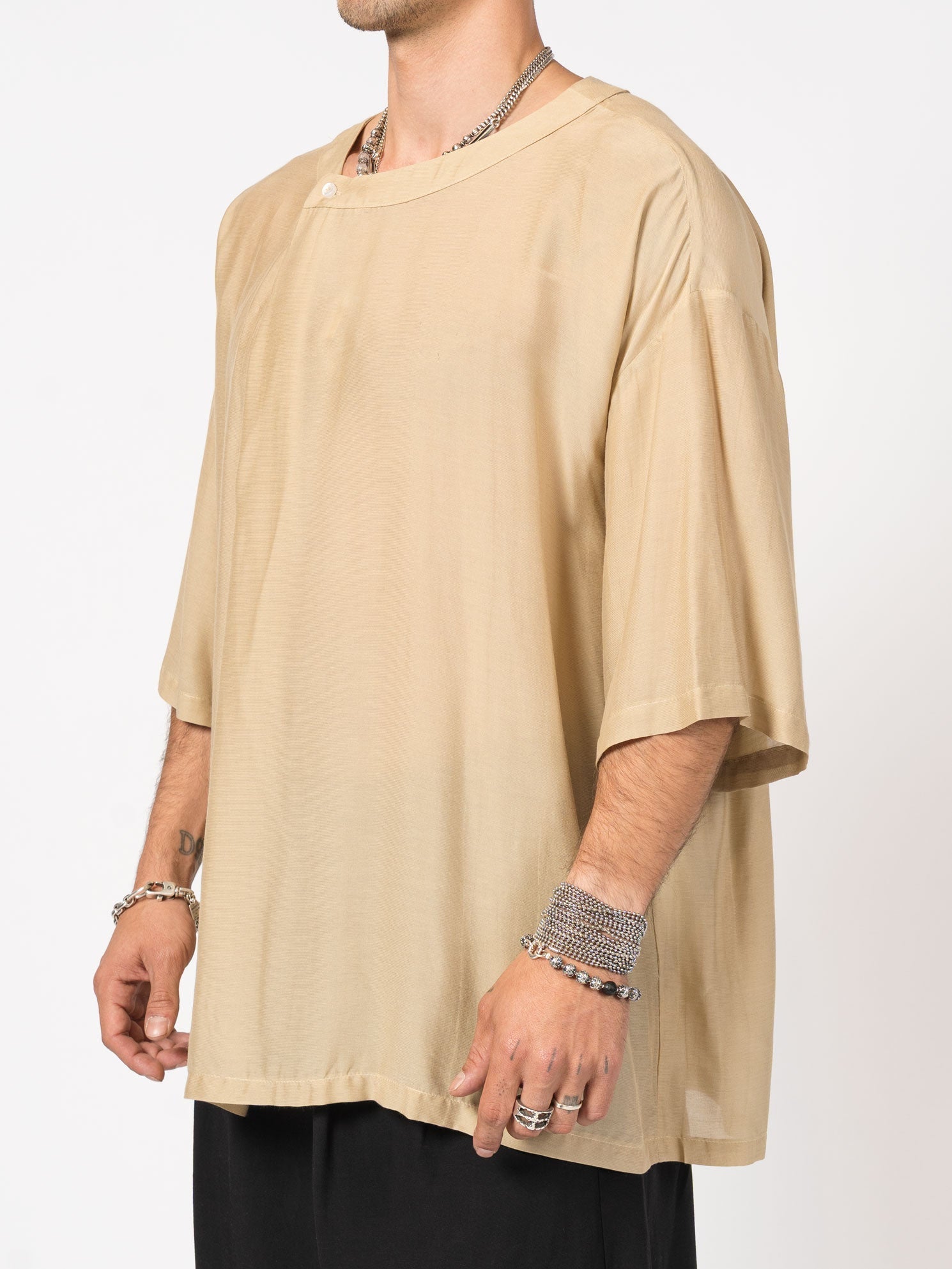 Silk-Blend Overshirt - INN7