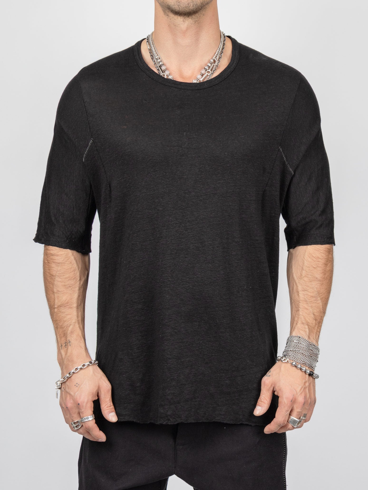 Staple 69 Linen Jersey T-Shirt - INN7