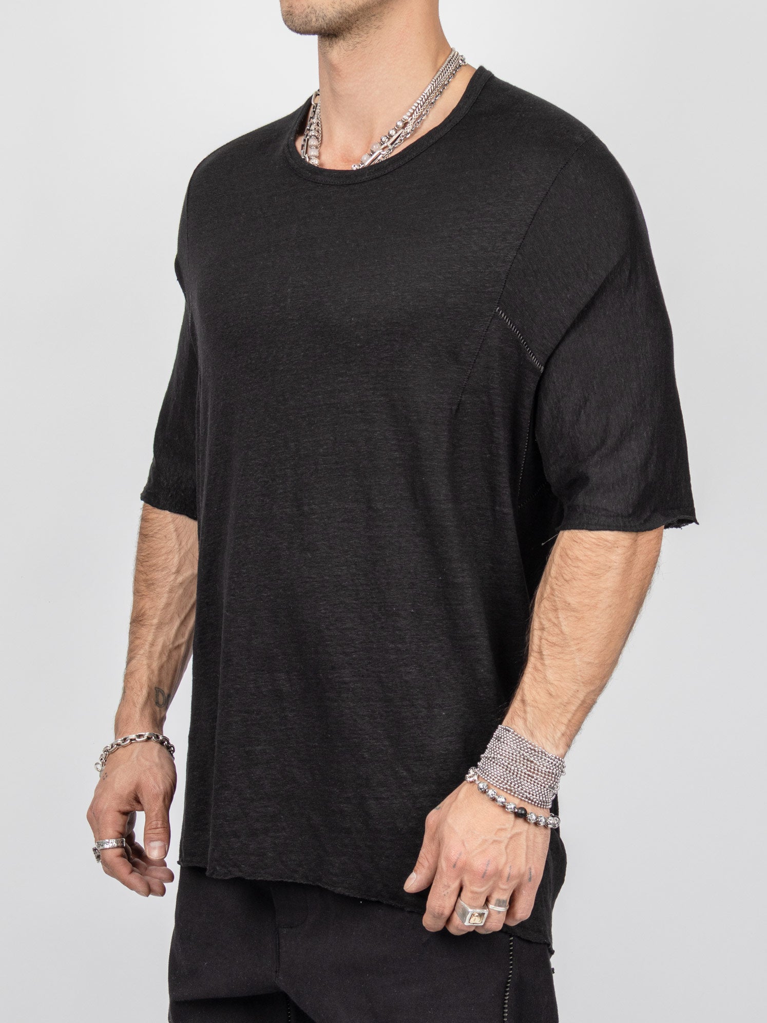 Staple 69 Linen Jersey T-Shirt - INN7