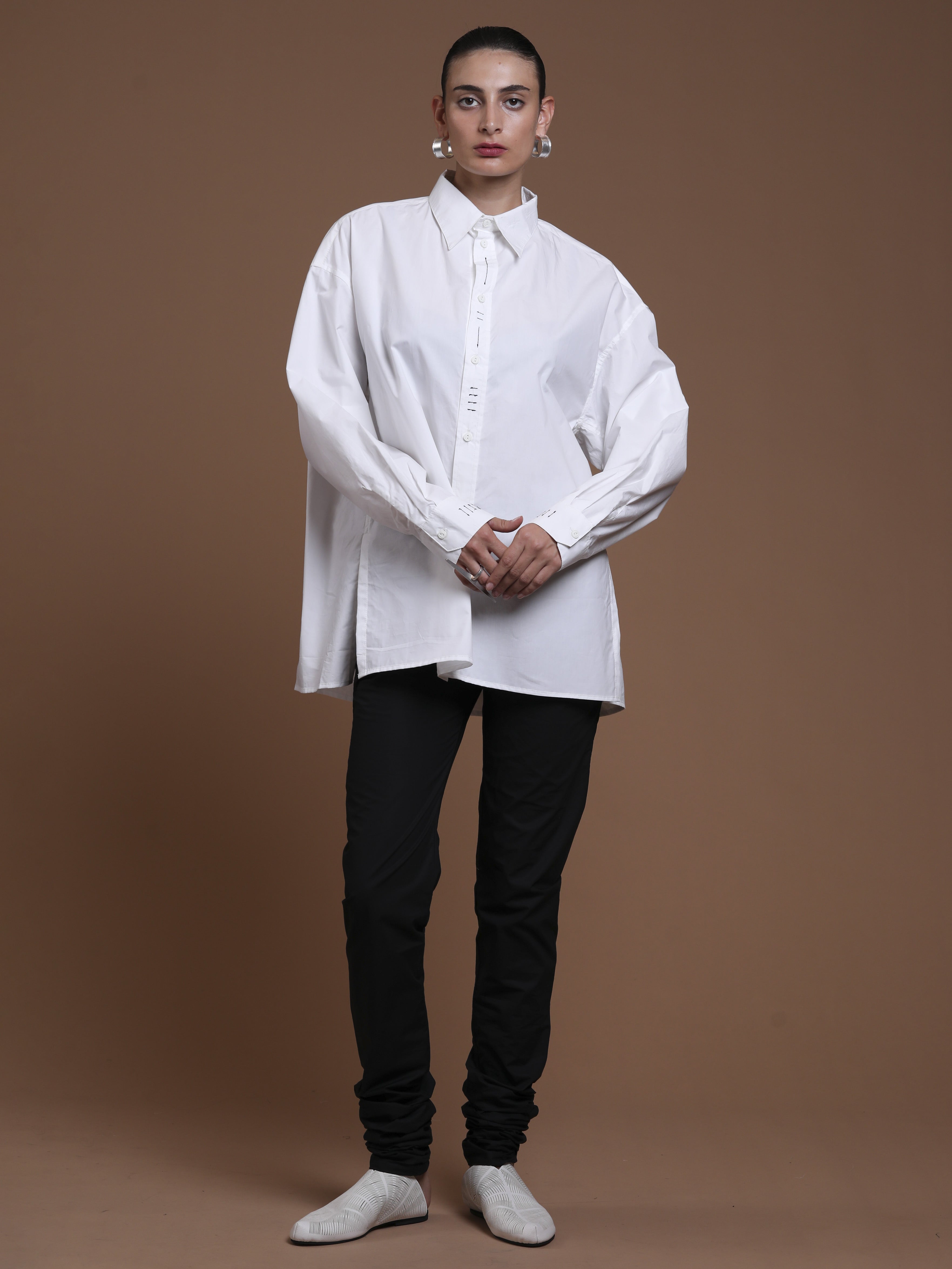Japanese Poplin Oversized Shirt