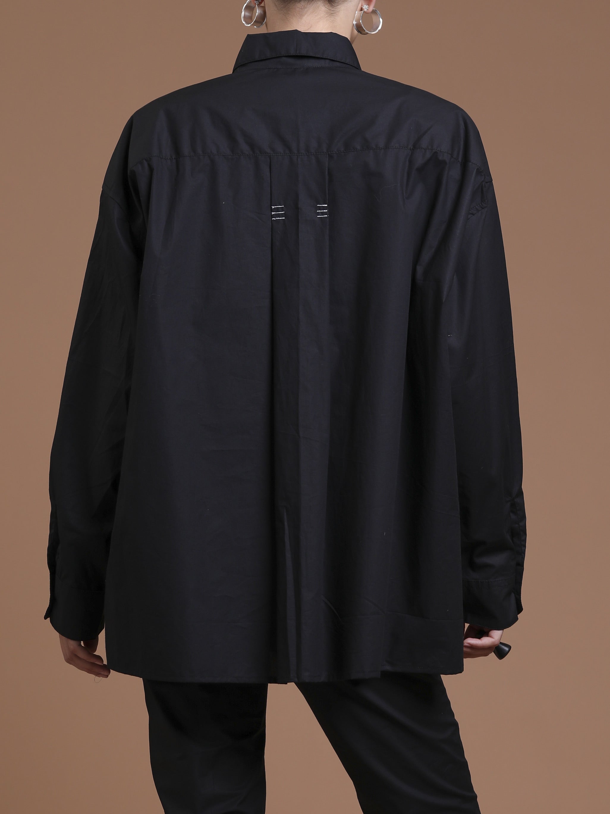 Japanese Poplin Oversized Shirt
